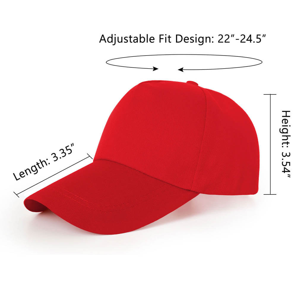 custom boy's baseball cap adjustable fit