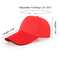 custom fitted men's baseball hat adjustable fit