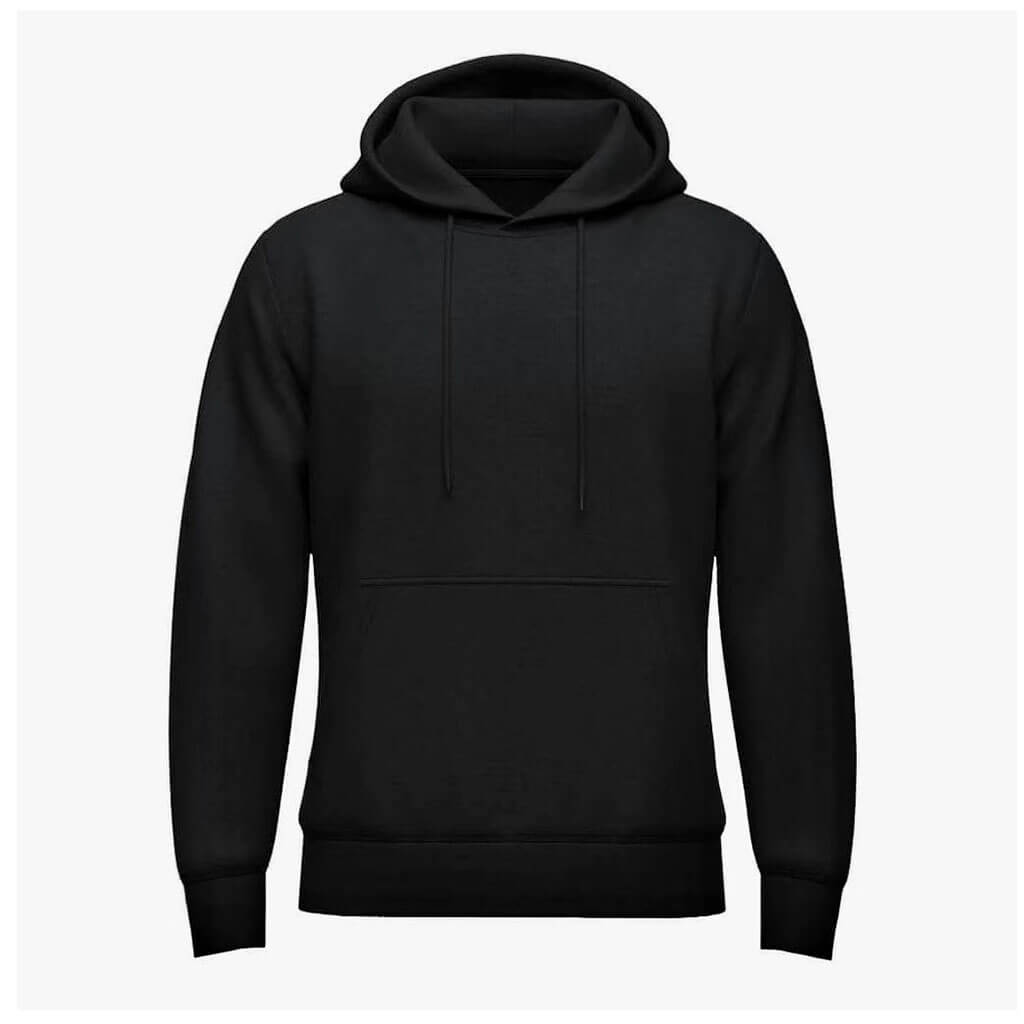 Black hoodie sale custom