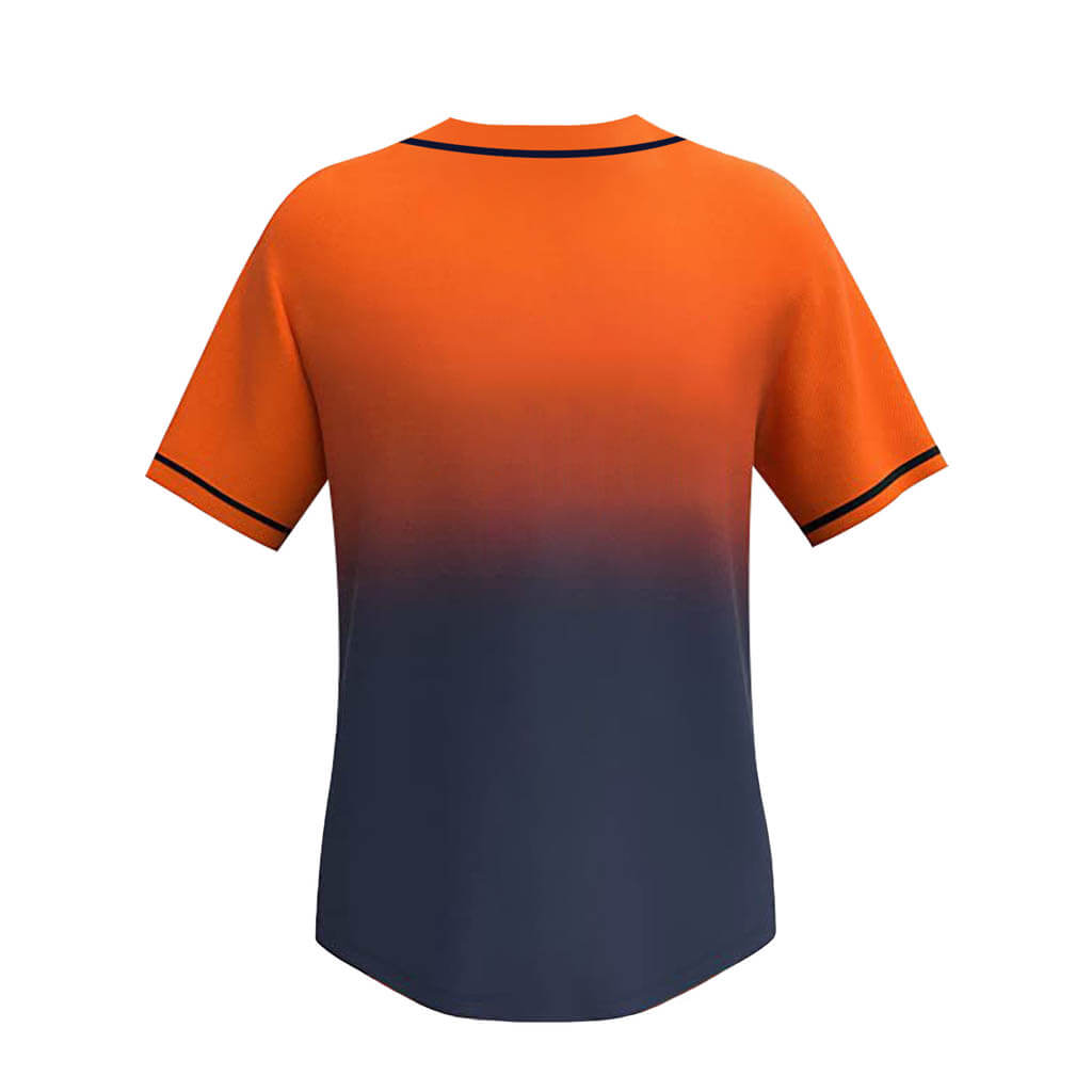 Orange black hot sale shirt