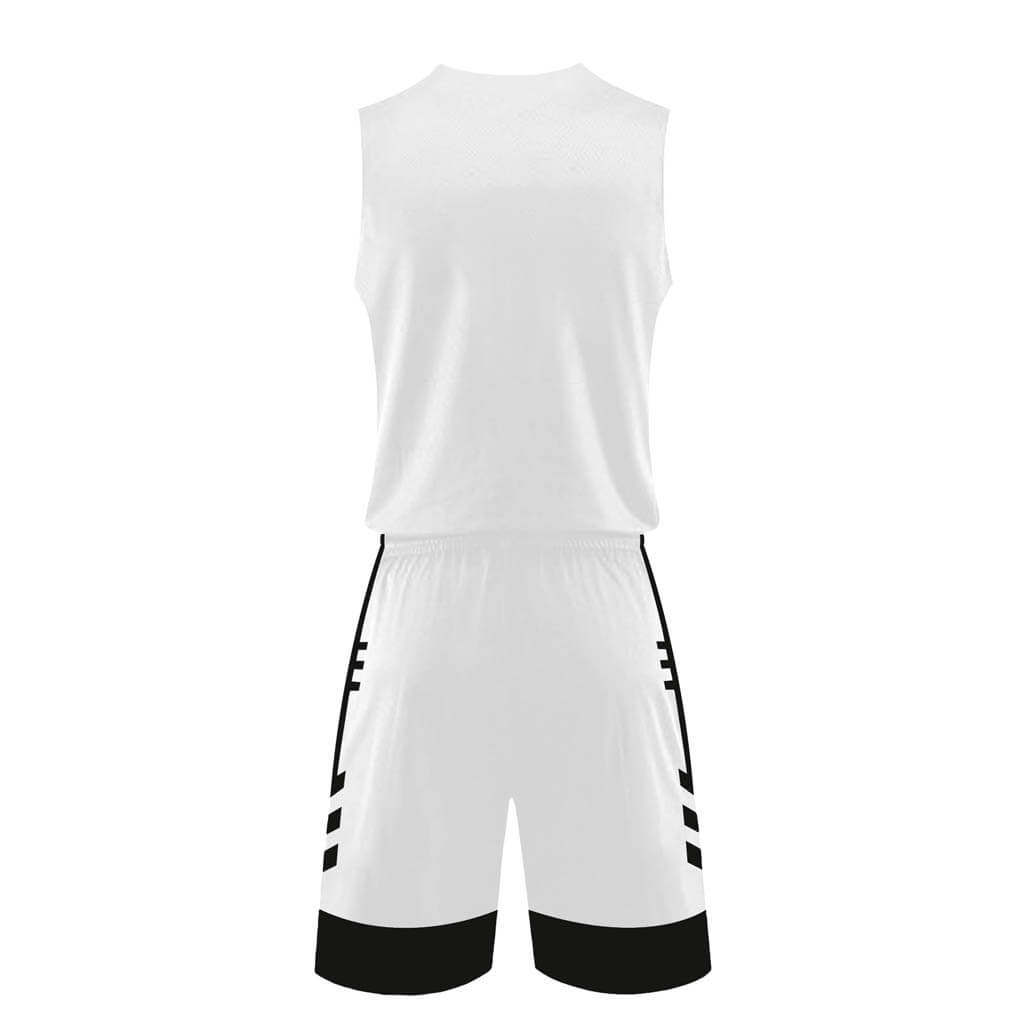 Custom Reversible Girls Basketball Jerseys Sets Black White / S