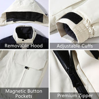 custom women’s 3-in-1 winter coats high quality workmanship