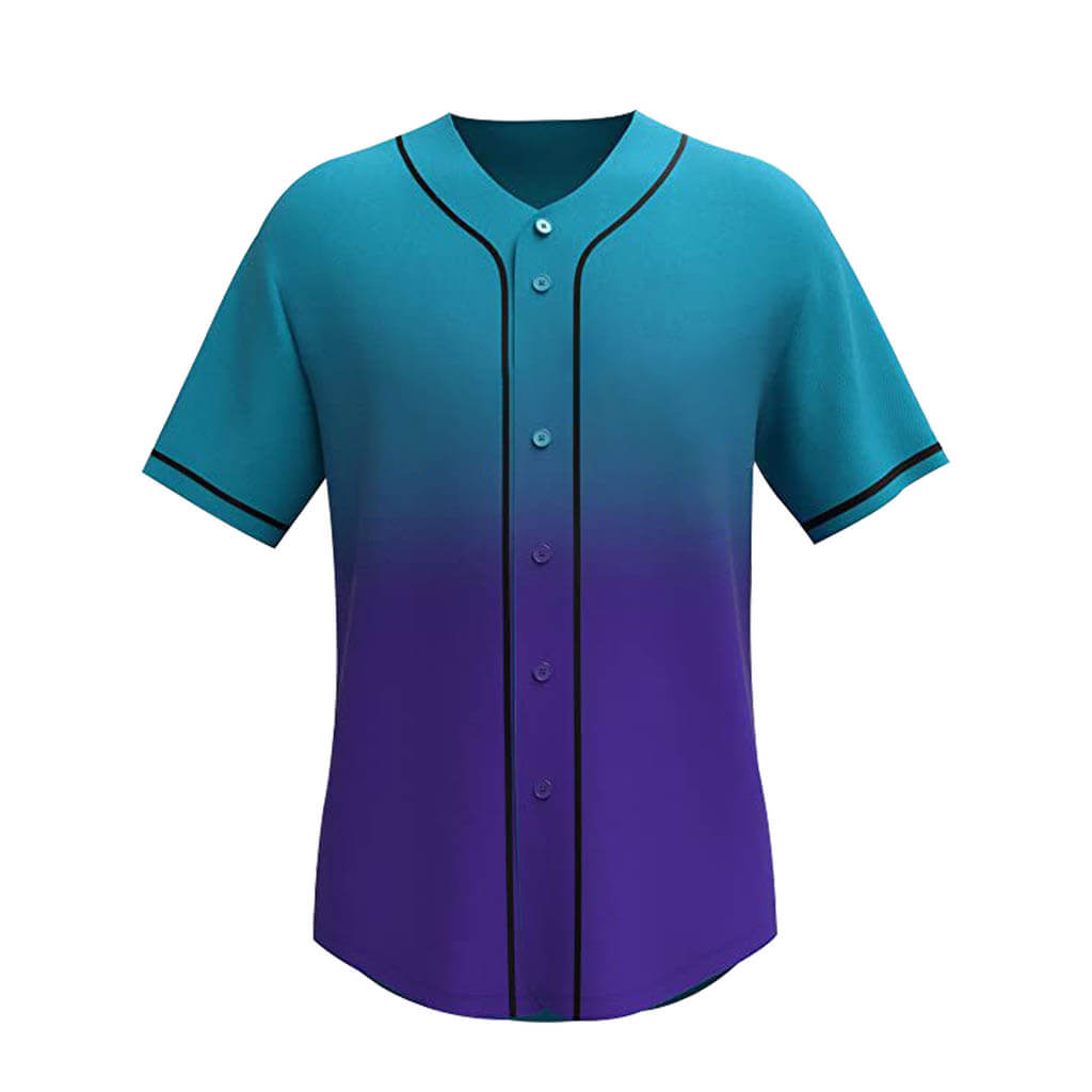 Purple and green baseball hot sale jersey